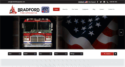 Desktop Screenshot of bradfordfireapparatus.com